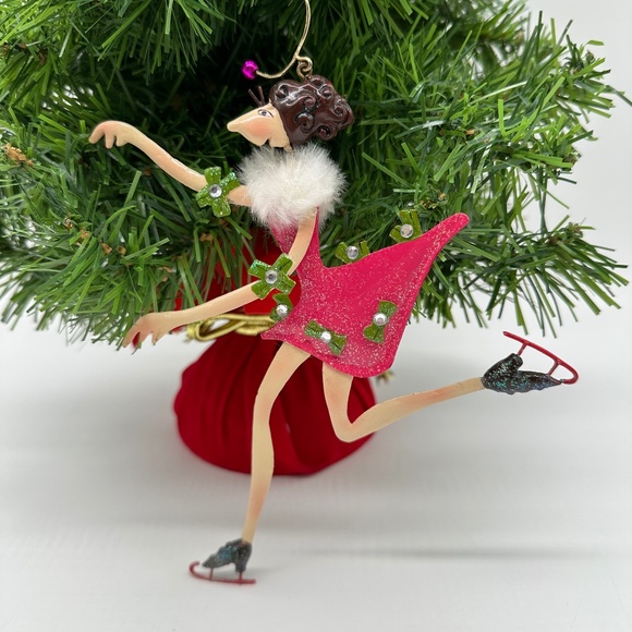 Marquis by Waterford Flitty Giddie Ice Skater Christmas Ornament 2004 - Picture 1 of 15